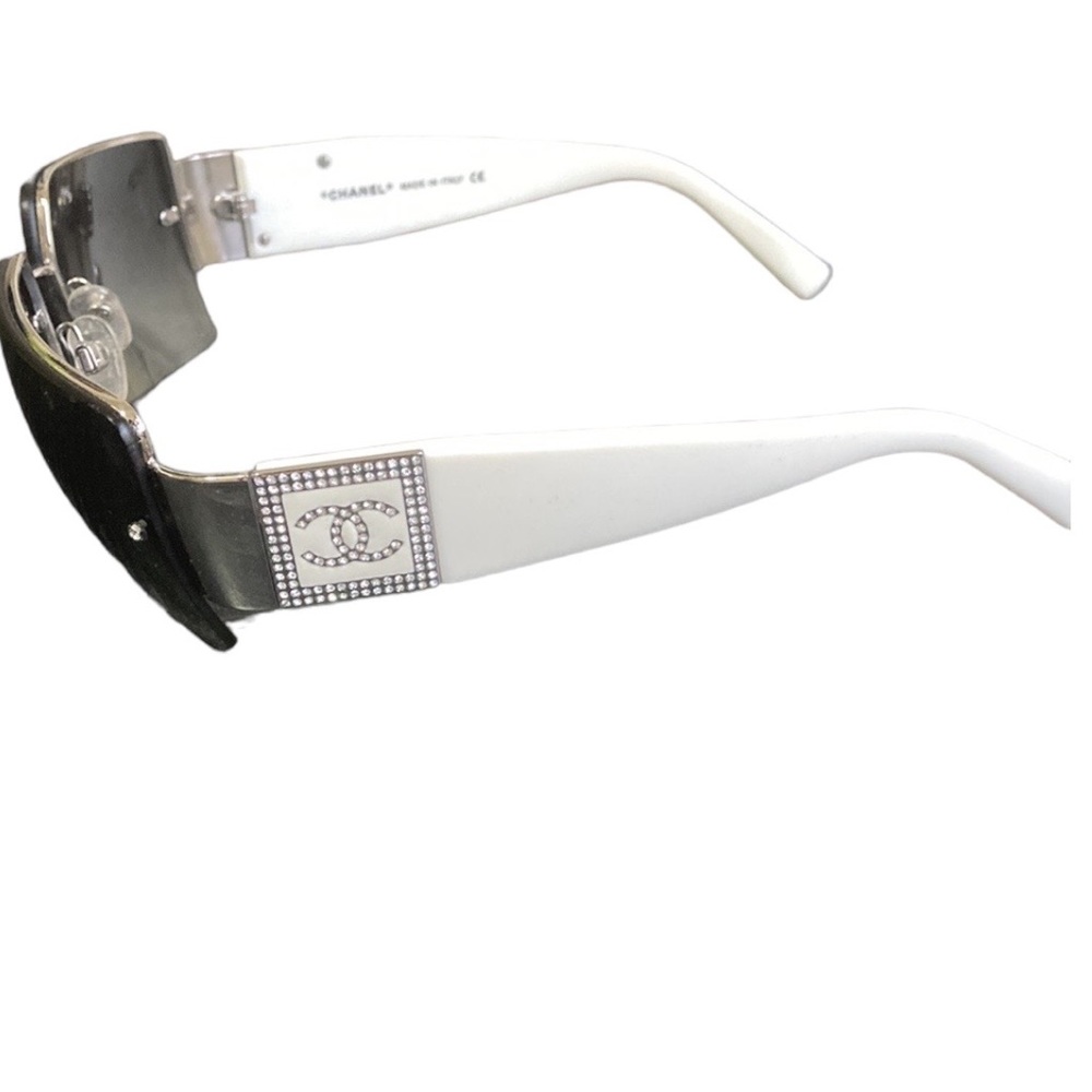 Vintage Chanel Glasses With Bling Logo